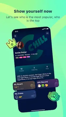 ChatChill-Chat & Make Friends android App screenshot 1